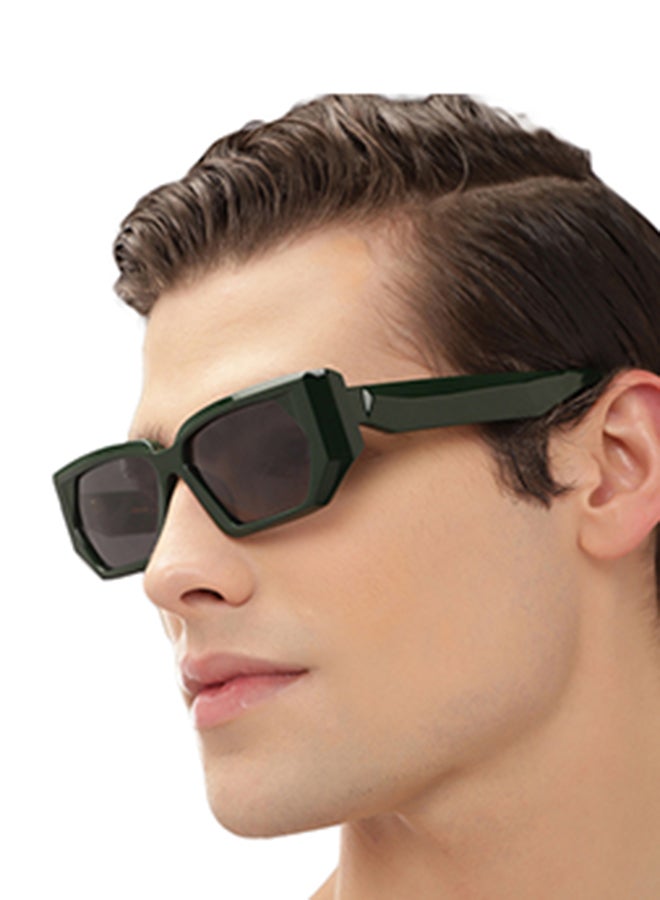 John Jacobs Full Rim Rectangular Stylish & Premium Sunglasses 100% UV Protected Unisex Extra Wide JJ S16392  - Image 3
