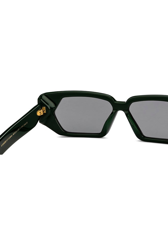 John Jacobs Full Rim Rectangular Stylish & Premium Sunglasses 100% UV Protected Unisex Extra Wide JJ S16392  - Image 4