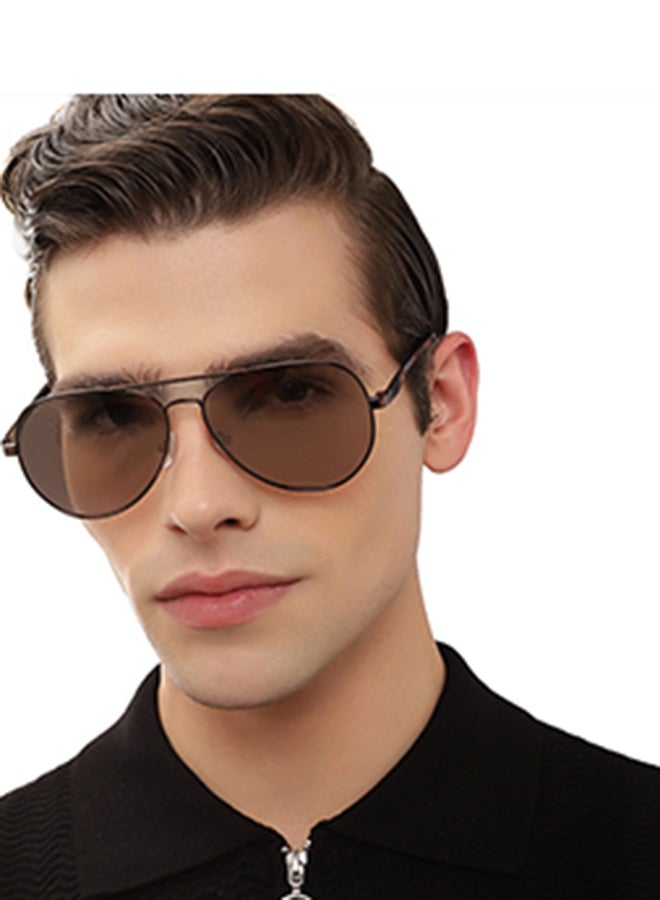 John Jacobs Full Rim Pilot Stylish & Premium Sunglasses 100% UV Protected Unisex Wide JJ S16501  - Image 3