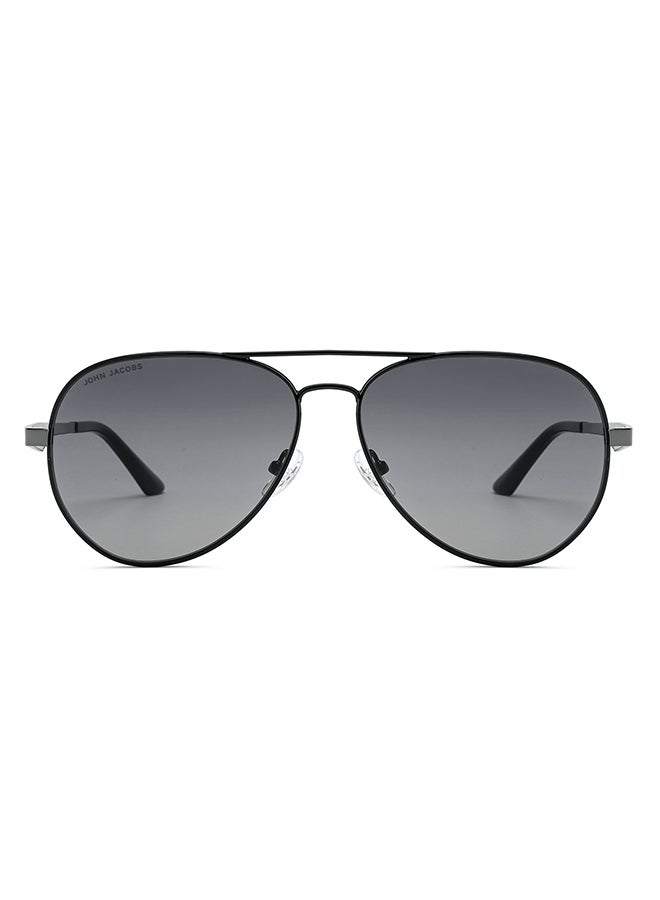 John Jacobs - Full Rim Pilot Stylish & Premium Sunglasses 100% UV Protected Unisex Wide JJ S16501-C3 - Image 1