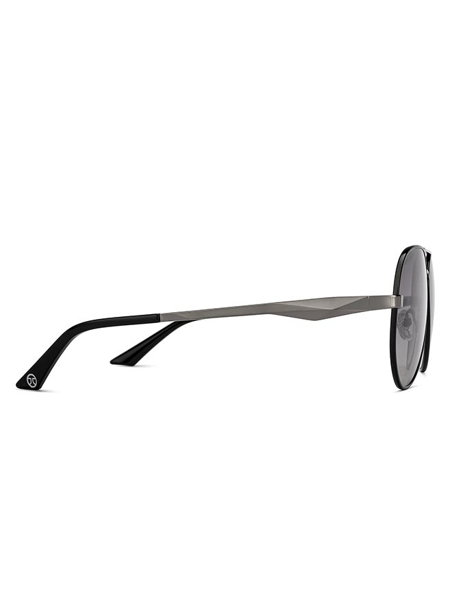 John Jacobs - Full Rim Pilot Stylish & Premium Sunglasses 100% UV Protected Unisex Wide JJ S16501-C3 - Image 1