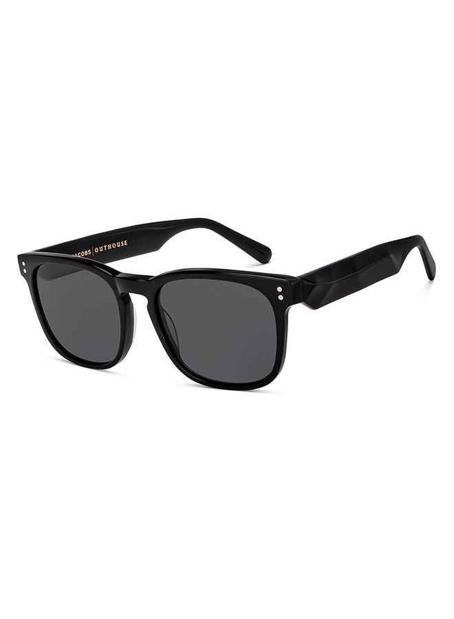 John Jacobs John Jacobs x Outhouse Full Rim Square Stylish & Premium Sunglasses 100% UV Protected Unisex Wide JJ S16503  - Image 1