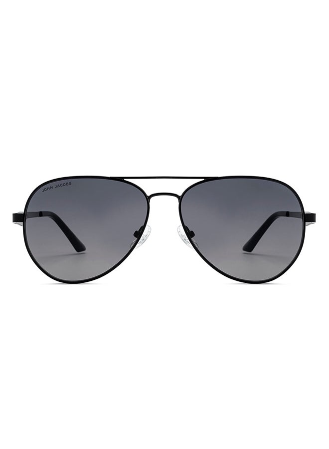 John Jacobs Full Rim Pilot Stylish & Premium Sunglasses 100% UV Protected Unisex Wide JJ S16501  - Image 2