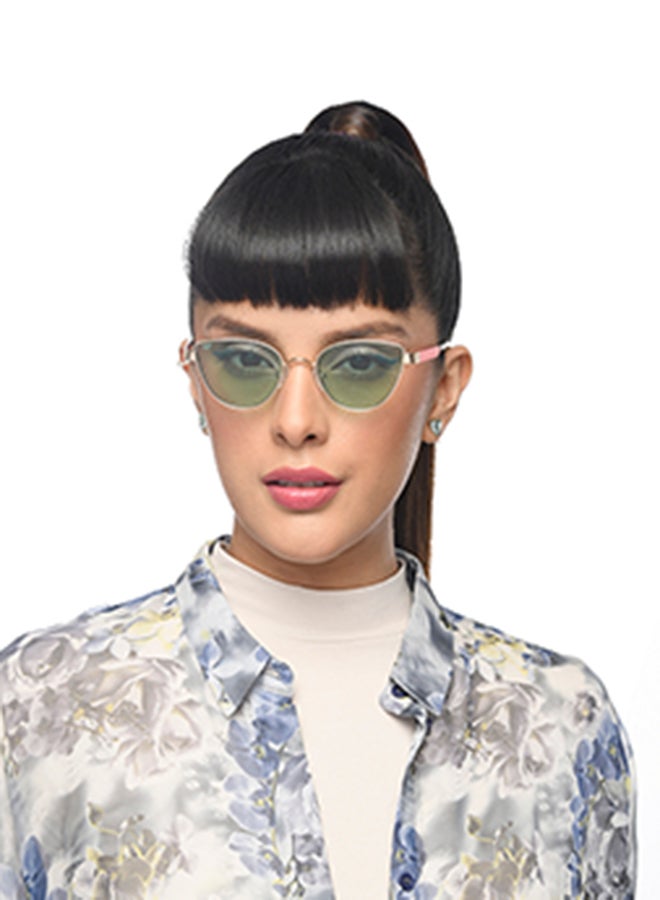 VINCENT CHASE Women's Full Rim Cat Eye Petite Branded Latest And Stylish Sunglasses 100% UV Protected Women Small VC S16530  - Image 3