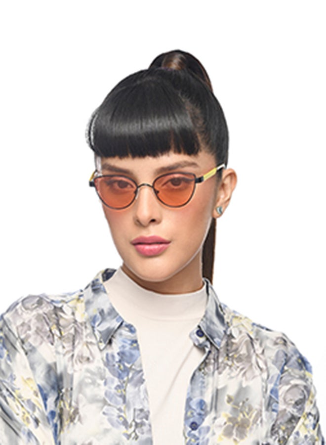 VINCENT CHASE Women's Full Rim Cat Eye Petite Branded Latest And Stylish Sunglasses 100% UV Protected Women Small VC S16530  - Image 3