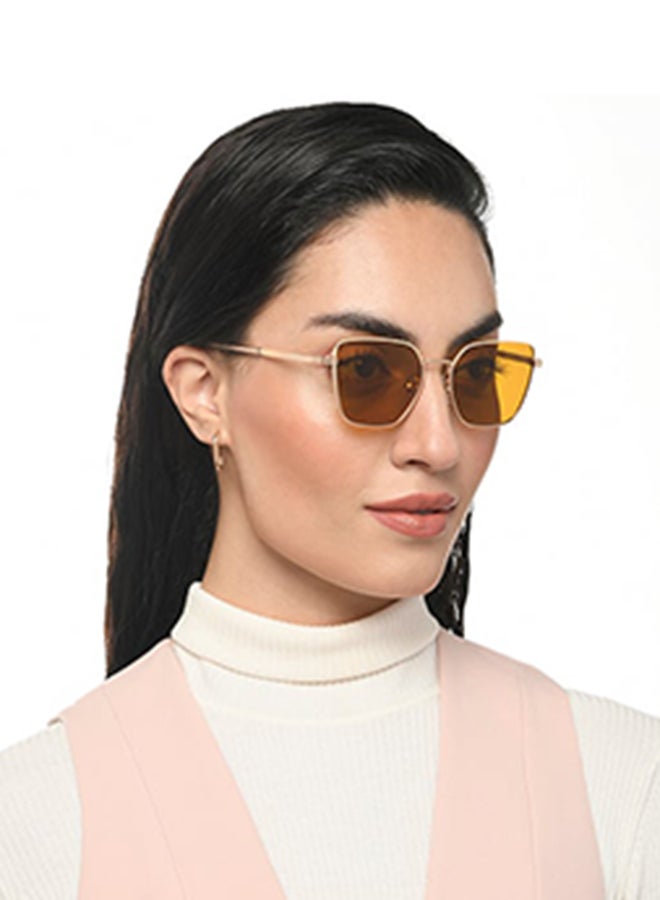 VINCENT CHASE Women's Full Rim Cat Eye Future Classics Branded Latest And Stylish Sunglasses Polarized And 100% UV Protected Women Small VC S16548  - Image 4