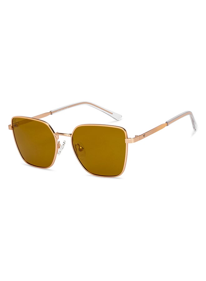 VINCENT CHASE Women's Full Rim Cat Eye Future Classics Branded Latest And Stylish Sunglasses Polarized And 100% UV Protected Women Small VC S16548  - Image 1
