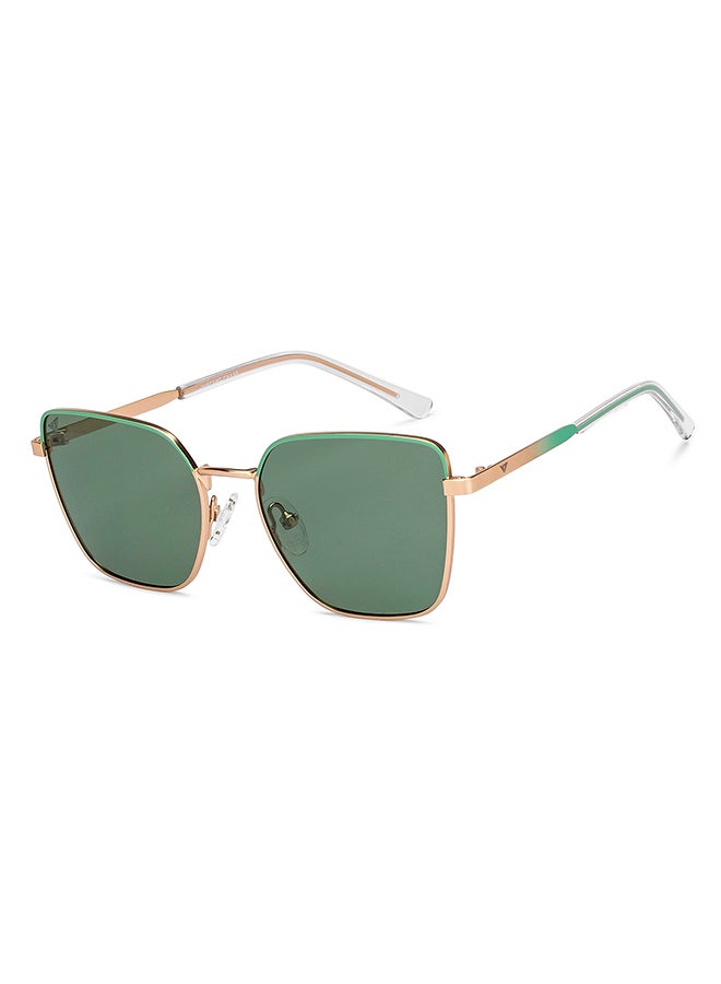 VINCENT CHASE Women's Full Rim Cat Eye Future Classics Branded Latest And Stylish Sunglasses Polarized And 100% UV Protected Women Small VC S16548 - C3  - Image 1