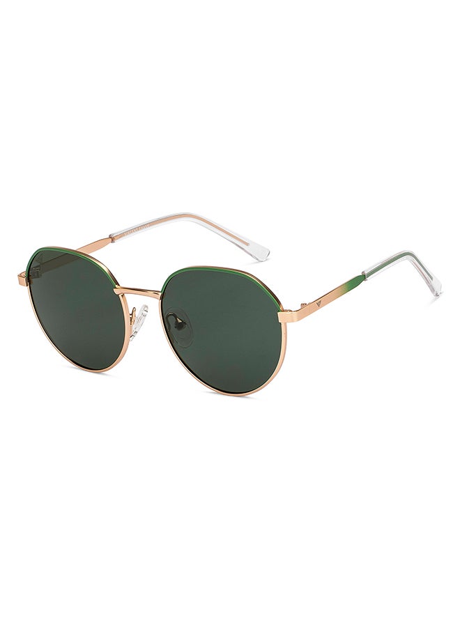 VINCENT CHASE Full Rim Hexagonal Future Classics Branded Latest And Stylish Sunglasses Polarized And 100% UV Protected Unisex Small VC S16550  - Image 1