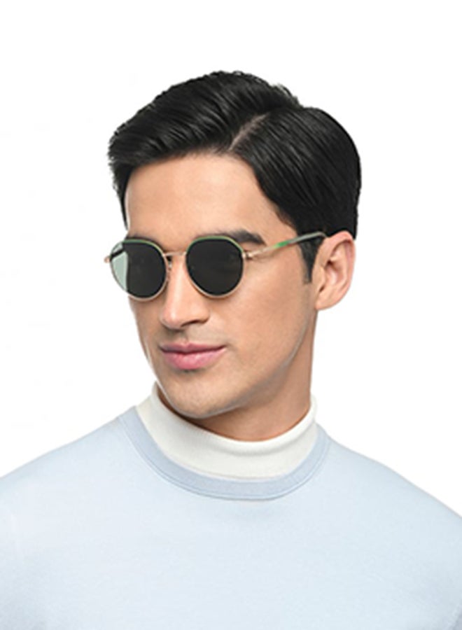 VINCENT CHASE Full Rim Hexagonal Future Classics Branded Latest And Stylish Sunglasses Polarized And 100% UV Protected Unisex Small VC S16550  - Image 3