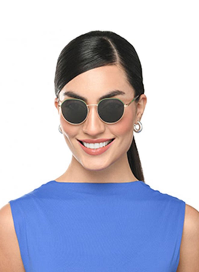 VINCENT CHASE Full Rim Hexagonal Future Classics Branded Latest And Stylish Sunglasses Polarized And 100% UV Protected Unisex Small VC S16550  - Image 4