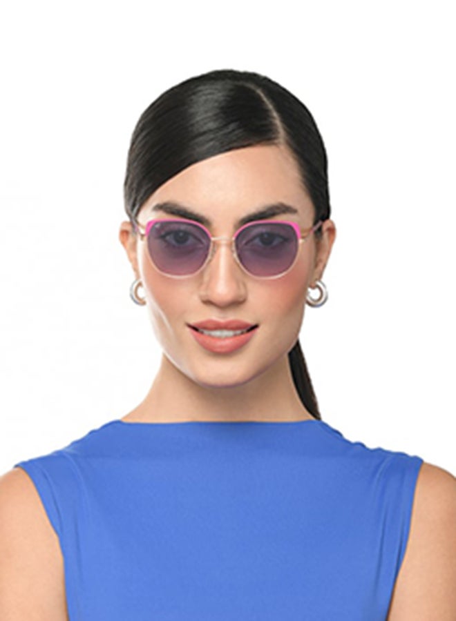 VINCENT CHASE Women's Full Rim Cat Eye Future Classics Branded Latest And Stylish Sunglasses Polarized And 100% UV Protected Women Small VC S16551  - Image 3
