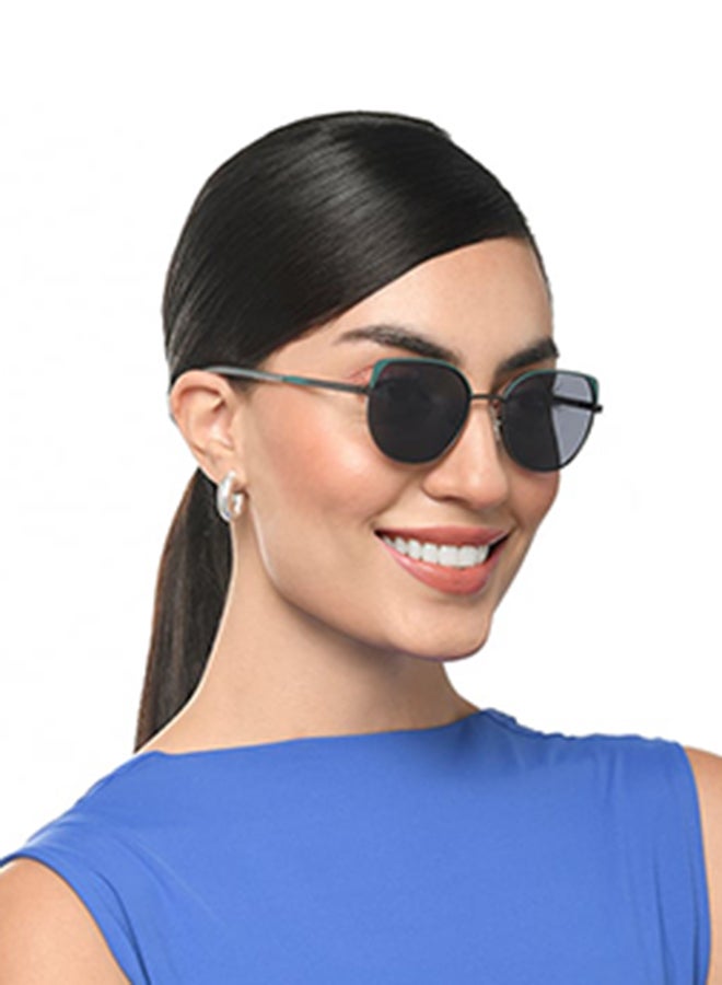 VINCENT CHASE Women's Full Rim Cat Eye Future Classics Branded Latest And Stylish Sunglasses Polarized And 100% UV Protected Women Small VC S16551  - Image 4