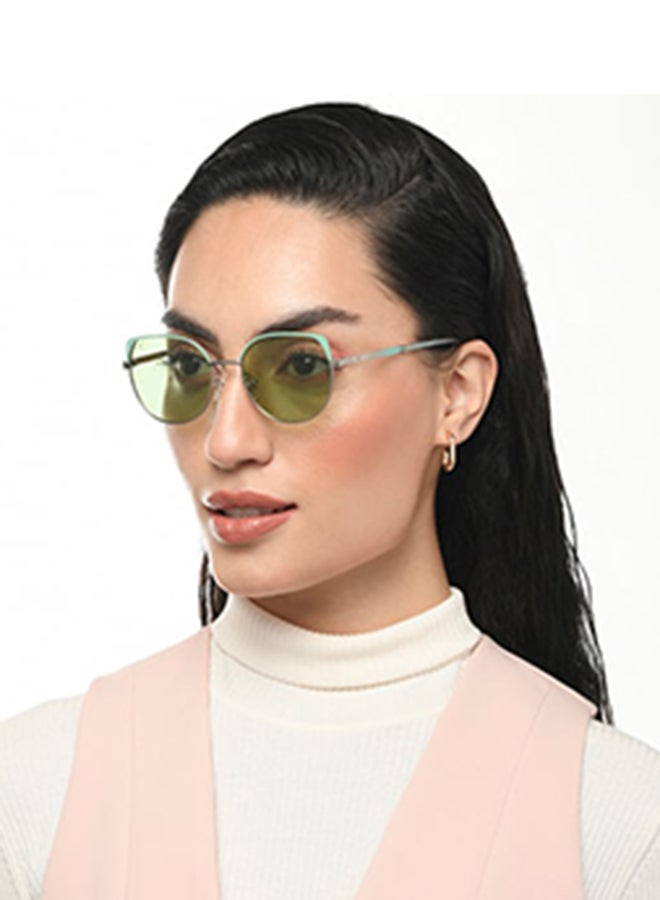 VINCENT CHASE Women's Vincent Chase By Lenskart Full Rim Cat Eye Future Classics Branded Latest And Stylish Sunglasses Polarized And 100% UV Protected Women Small VC S16551  - Image 4