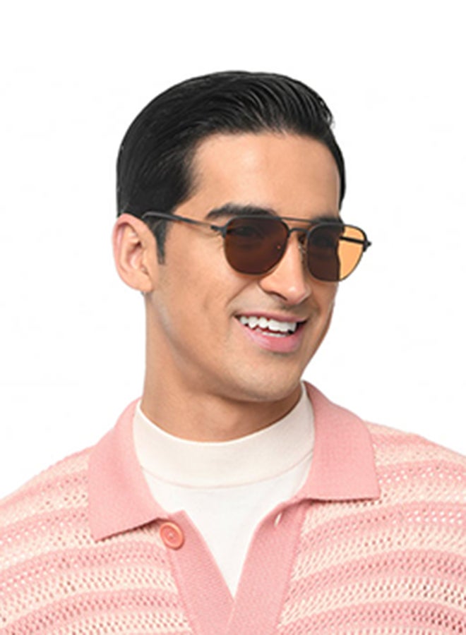 VINCENT CHASE Full Rim Rectangular Future Classics Branded Latest And Stylish Sunglasses Polarized And 100% UV Protected Unisex Small VC S16553  - Image 3