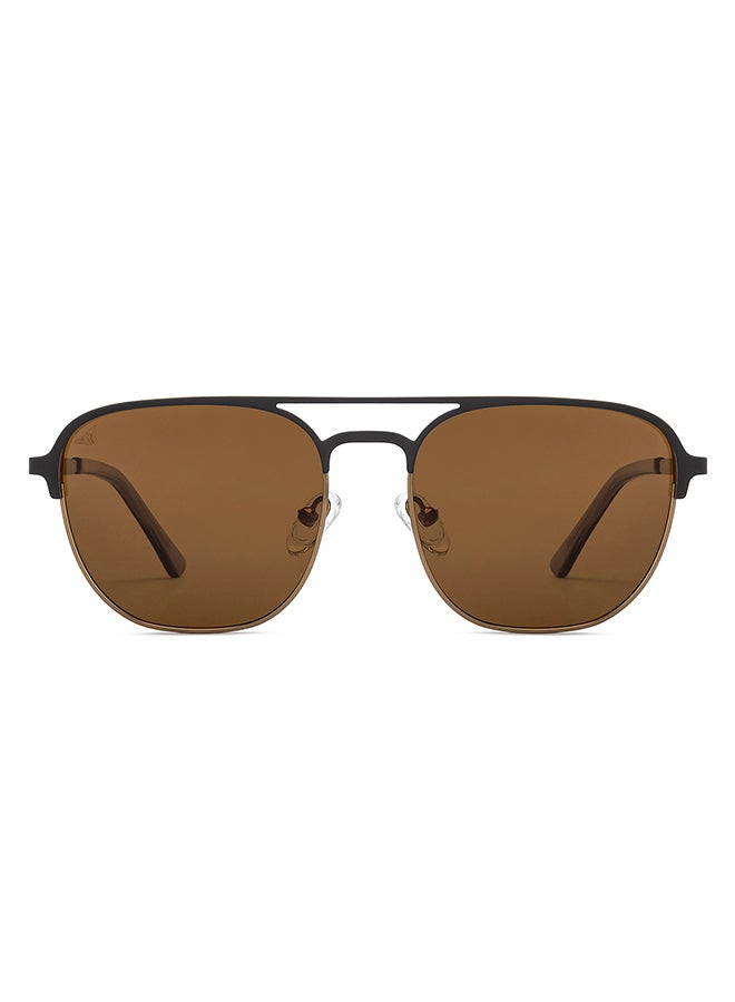 VINCENT CHASE Full Rim Rectangular Future Classics Branded Latest And Stylish Sunglasses Polarized And 100% UV Protected Unisex Small VC S16553  - Image 2