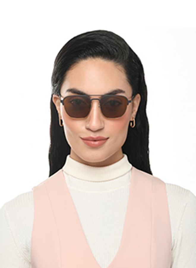 VINCENT CHASE Full Rim Rectangular Future Classics Branded Latest And Stylish Sunglasses Polarized And 100% UV Protected Unisex Small VC S16553  - Image 4