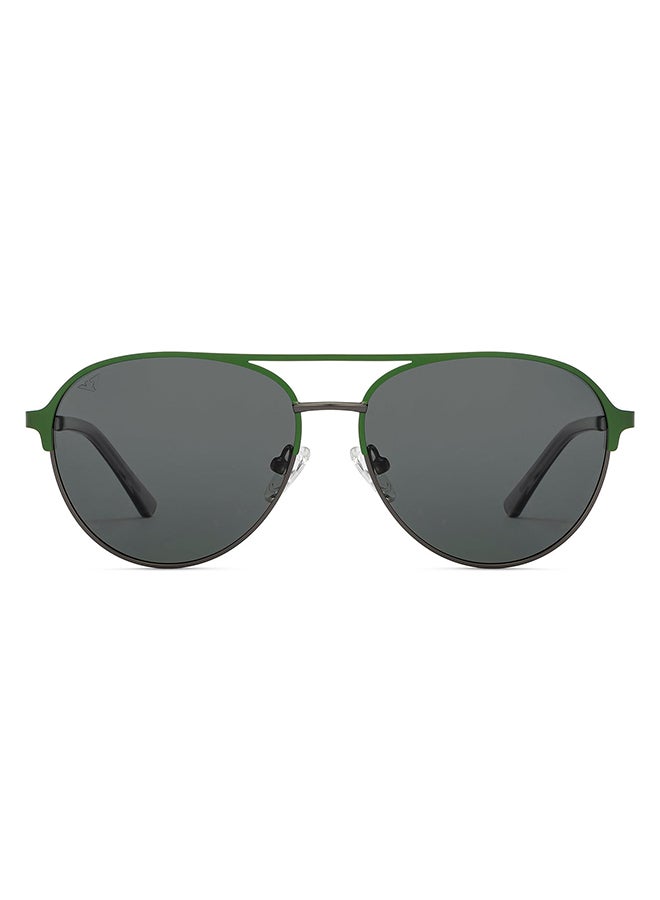 VINCENT CHASE Full Rim Pilot Future Classics Branded Latest And Stylish Sunglasses Polarized And 100% UV Protected Unisex Small VC S16554  - Image 2