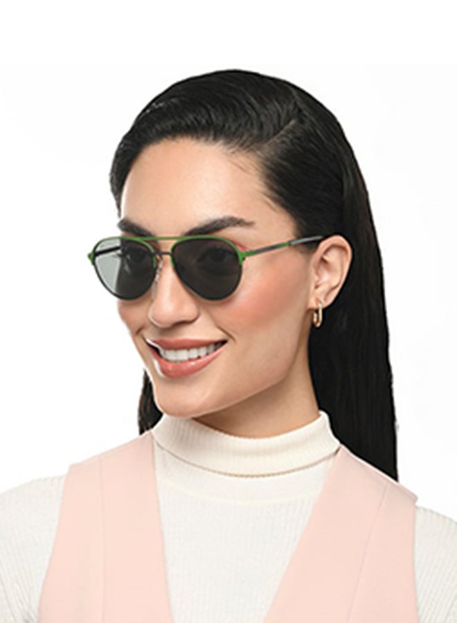 VINCENT CHASE Full Rim Pilot Future Classics Branded Latest And Stylish Sunglasses Polarized And 100% UV Protected Unisex Small VC S16554  - Image 4