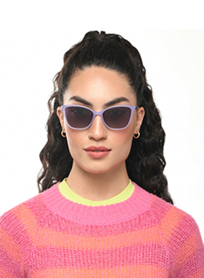 VINCENT CHASE Women's Full Rim Cat Eye In Bloom Branded Latest And Stylish Sunglasses Polarized And 100% UV Protected Women Medium VC S16660  - Image 3