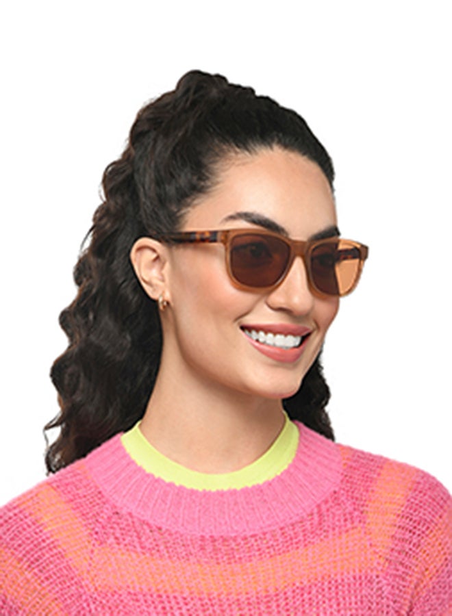 VINCENT CHASE Women's Full Rim Rectangular In Bloom Branded Latest And Stylish Sunglasses Polarized And 100% UV Protected Women Large VC S16662  - Image 4