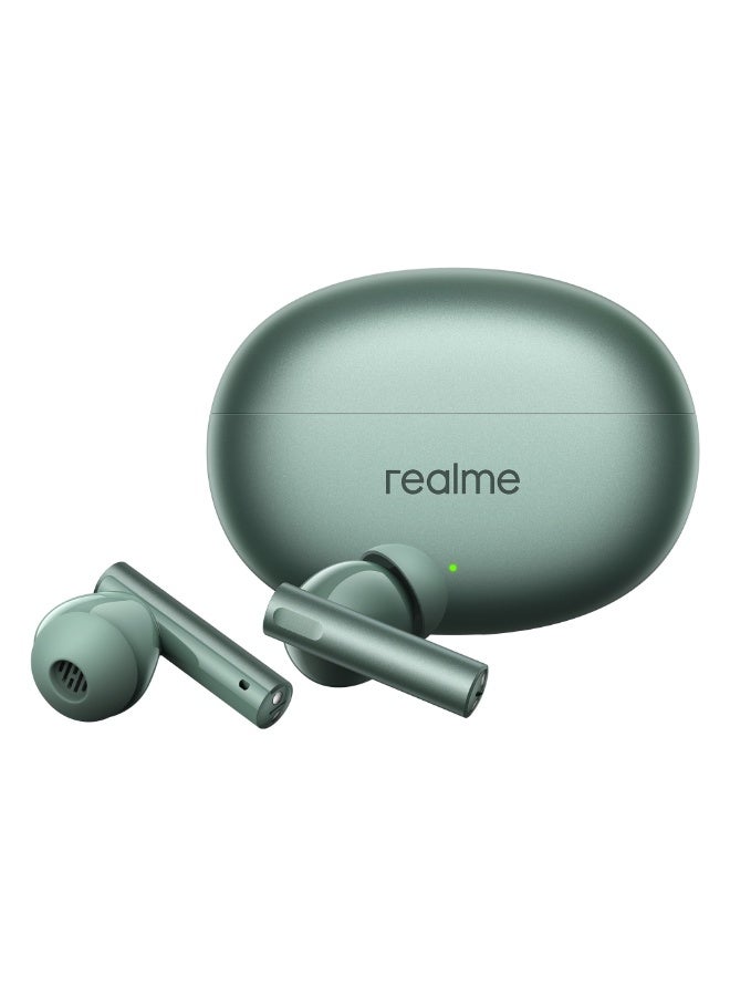 realme Buds Air 6 True Wireless In-Ear Earbuds With 50dB ANC Up To 40 Hours Playback Bluetooth Headset Forest Green - Image 3