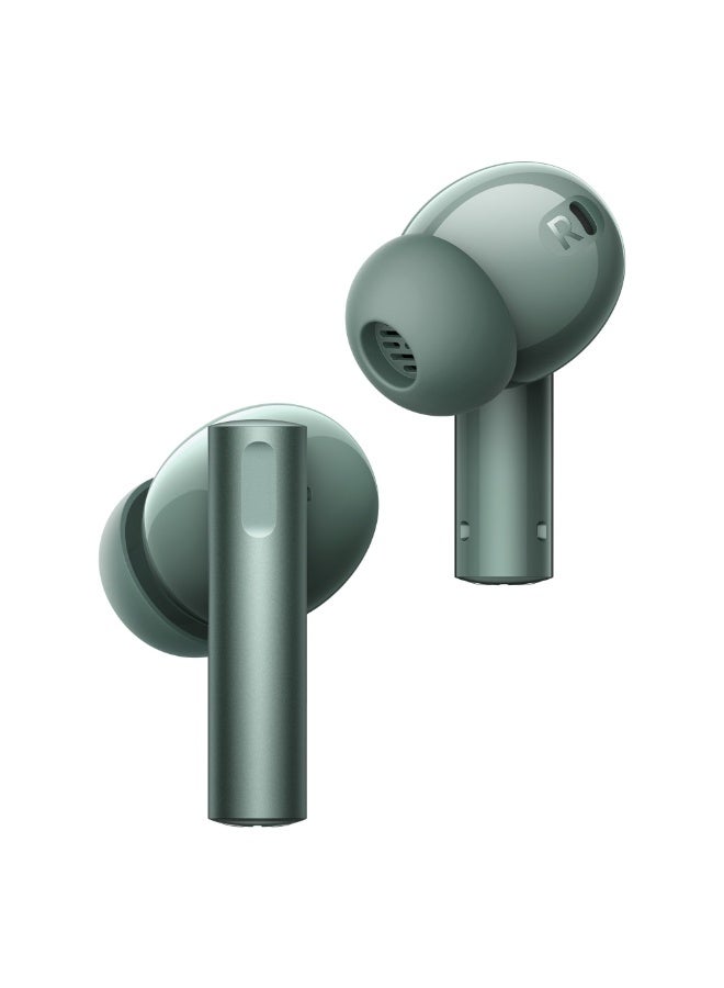 realme Buds Air 6 True Wireless In-Ear Earbuds With 50dB ANC Up To 40 Hours Playback Bluetooth Headset Forest Green - Image 2