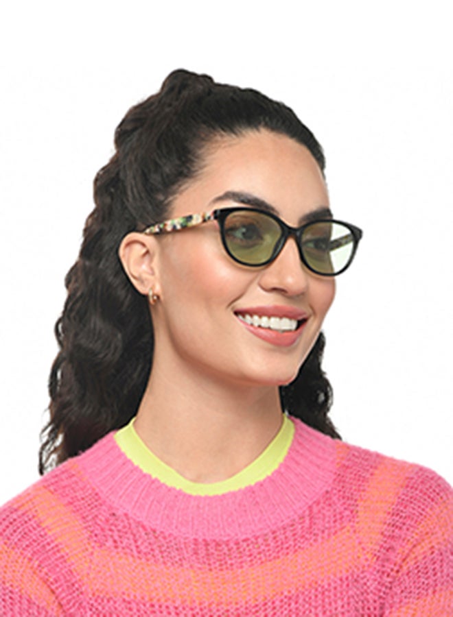 VINCENT CHASE Women's Full Rim Cat Eye In Bloom Branded Latest And Stylish Sunglasses Polarized And 100% UV Protected Women Medium VC S16663  - Image 4