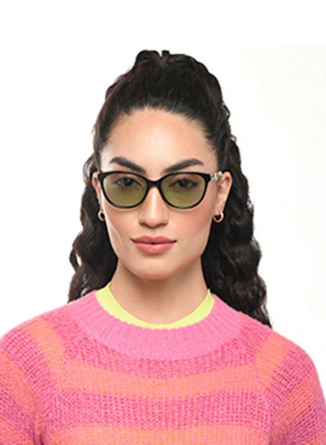 VINCENT CHASE Women's Full Rim Cat Eye In Bloom Branded Latest And Stylish Sunglasses Polarized And 100% UV Protected Women Medium VC S16663  - Image 3