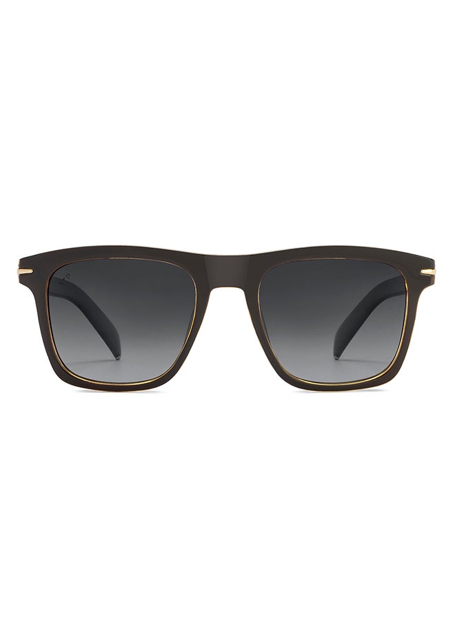 VINCENT CHASE Full Rim Square Classics Branded Latest And Stylish Sunglasses Polarized And 100% UV Protected Unisex Large VC S16743  - Image 2