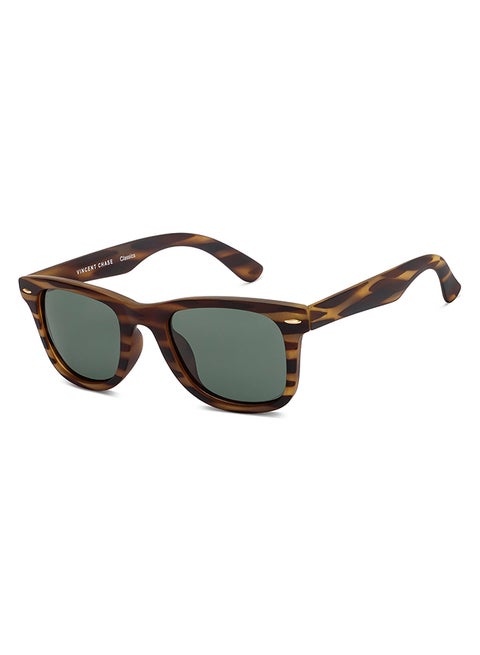 Full Rim Square Classics Branded Latest And Stylish Sunglasses Polarized And 100% UV Protected Unisex Large VC S16746