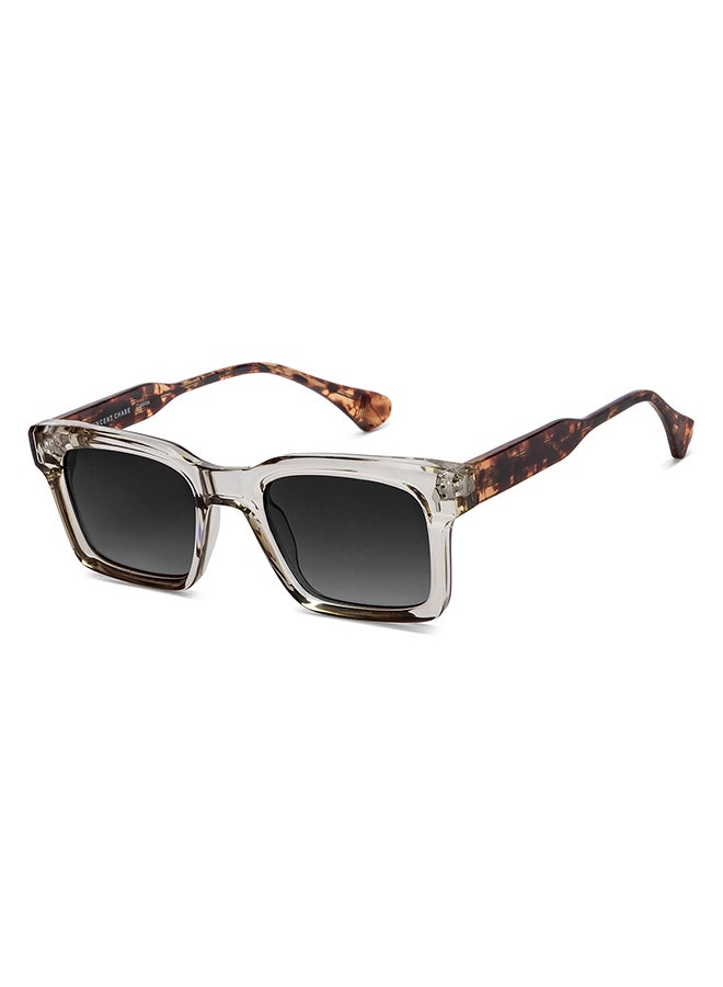 VINCENT CHASE Vincent Chase By Lenskart Full Rim Square Classics Branded Latest And Stylish Sunglasses Polarized And 100% UV Protected Unisex Large VC S16748 - C2  - Image 1
