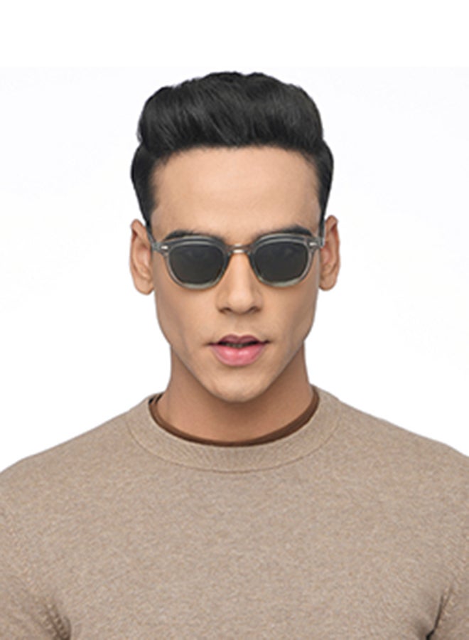 فينسينت تشيس Full Rim Round Classics Branded Latest And Stylish Sunglasses Polarized And 100% UV Protected Unisex Large VC S16751  - Image 3