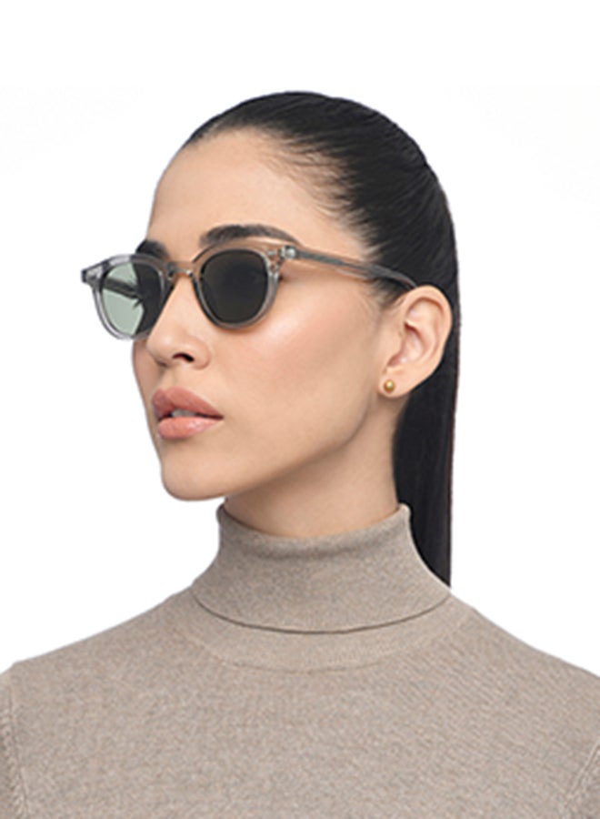 فينسينت تشيس Full Rim Round Classics Branded Latest And Stylish Sunglasses Polarized And 100% UV Protected Unisex Large VC S16751  - Image 4
