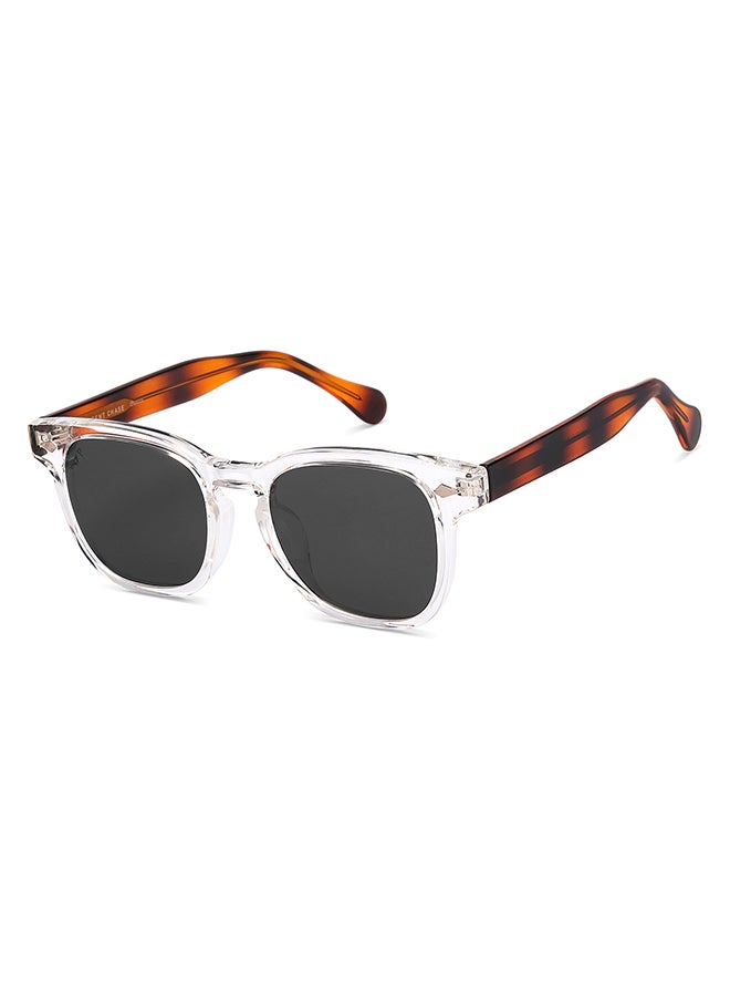 فينسينت تشيس نظارات شمسية كلاسيكية مربعة بإطار كامل ماركة حديثة وأنيقة، مزودة بفلتر بولاريزيد و100% حماية من الأشعة فوق البنفسجية، للرجال والنساء، متوسطة الحجم VC S16752 - Image 1