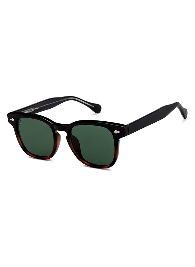 فينسينت تشيس - Full Rim Square Classics Branded Latest And Stylish Sunglasses Polarized And 100% UV Protected Unisex Medium VC S16752 - Image 1