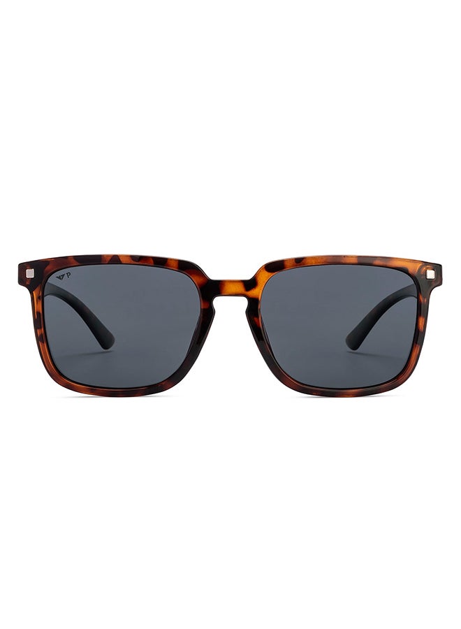 VINCENT CHASE Full Rim Square Classics Branded Latest And Stylish Sunglasses Polarized And 100% UV Protected Unisex Large VC S16753  - Image 2