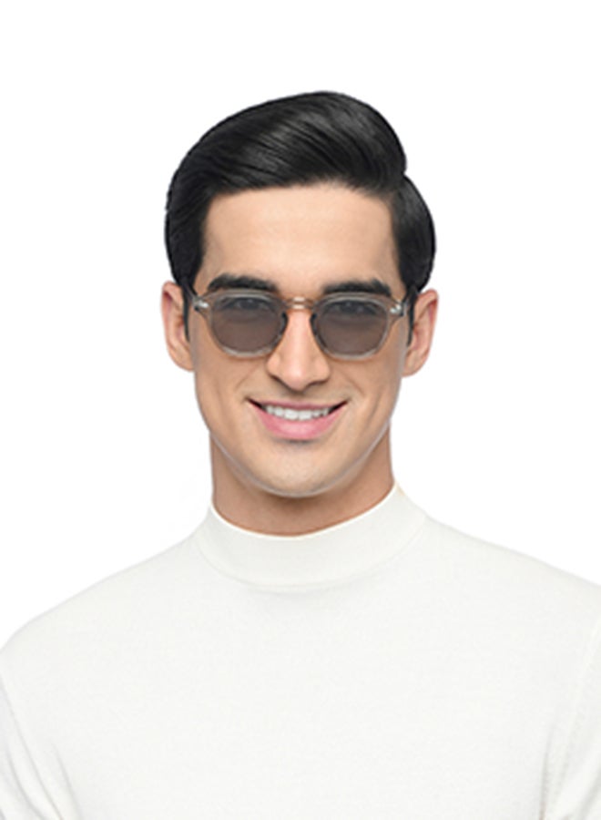 VINCENT CHASE Full Rim Round Classics Branded Latest And Stylish Sunglasses Polarized And 100% UV Protected Unisex Large VC S16749  - Image 3