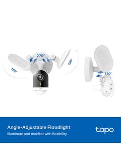 TP-LINK Tapo C720
Smart Floodlight Camera
2800-Lumen Ultra-Bright Floodlight
2K QHD Live View
IP65 Weatherproof  - Image 5