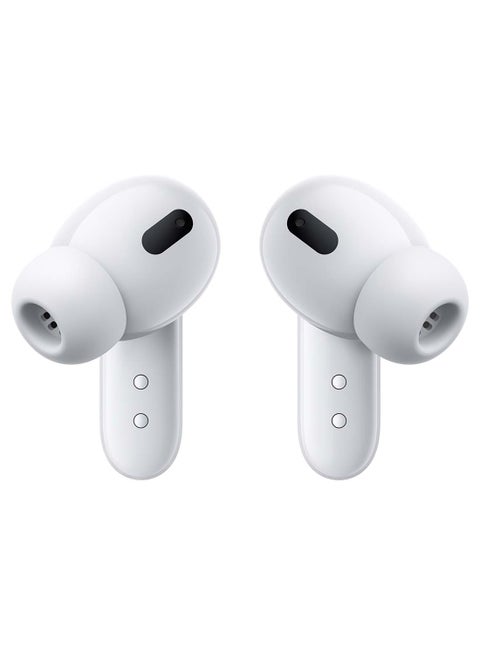 Buds, With Dirac Opteo For Hifi Sound And Ultra Bass Technology, Upto 42dB Noise Cancellation With 35.5 Hours Of Playback Time, Dual Connection Supported Light Grey