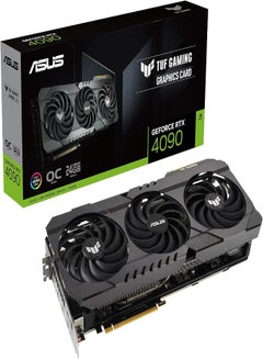 TUF GeForce RTX 4090 24 GB OG OC Edition Gaming Graphics Card (NVIDIA GeForce RTX4090 DLSS 3, PCIe 4.0, 24 GB GDDR6X, 2X HDMI 2.1a, 3X DisplayPort 1.4a, TUF-RTX4090-O24G-OG