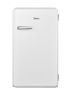 Midea 142L Gross Single Door Retro Style Refrigerator, Compact Size Free Standing, Best For Bedroom, Office & Mini Bar, Freezer Compartment Inside, Quick Cooling & Easy Cleaning MDRD142SLE01 White  - Image 2