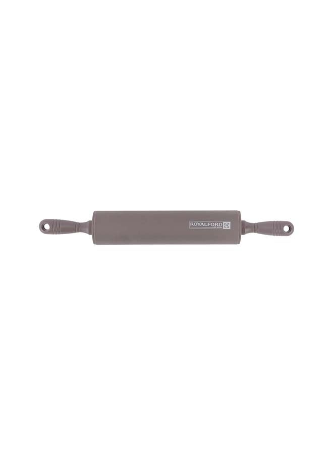 Royalford - Royalford 31.5cm Rolling Pin RF12317 Silicone Roller with PP Handle, Marks and Stain-Resistant, Dishwasher Safe Ergonomic and Hygienic Design Light-Weight and Highly-Durable Multicolor 31.5cm - Image 1