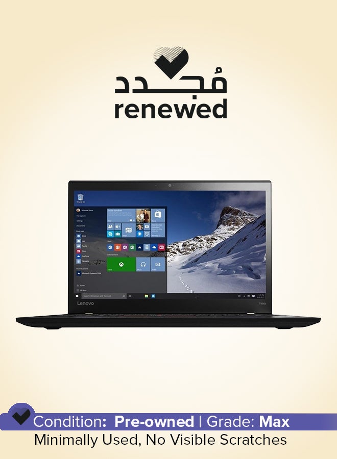 Lenovo Renewed - ThinkPad T460 With 14-Inch FHD Display,Core i5 Processor/6th Generation/8GB Ram/256GB SSD/Intel HD Graphics Arabic Black  - Image 1