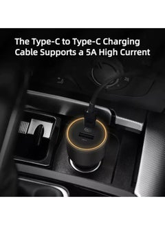 MI Car Charger 1A1C 100W 5V 3A Dual USB Fast Charging QC Charger Adapter- Black - pnsku/N70077152V/45/_/1716539580/e8d68dfc-d458-4eaa-bf25-4d0a4d476e14