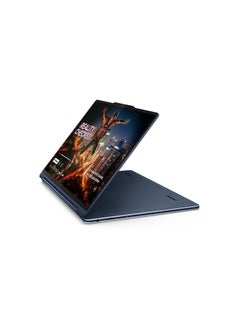 لينوفو يوجا 9 2 في 1 14IMH9، Intel Core Ultra 7 155H، Intel Integrated Graphics، 16 جيجابايت LPDDR5x-7467، 1 تيرابايت M.2 PCIe NVMe SSD، 14 بوصة 2.8K (2880 × 1800)، OLED، ويندوز 11 هوم، أزرق كوزميك  - Image 3