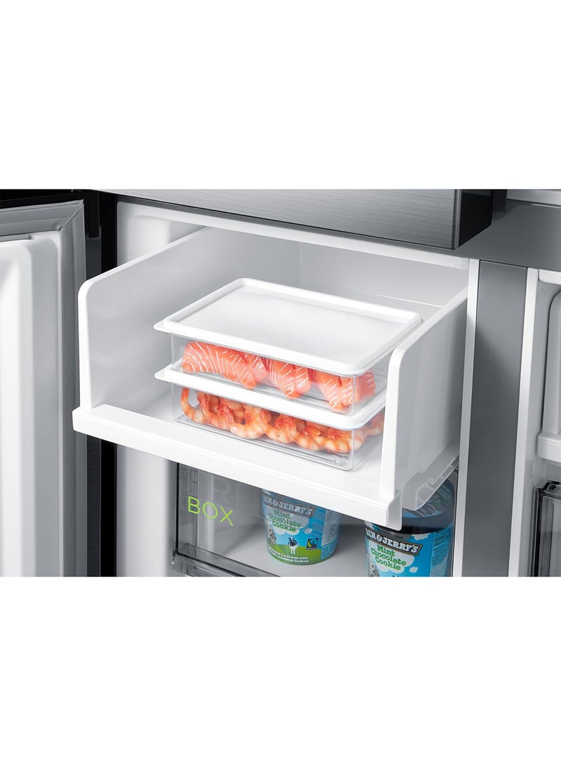 632L Gross 4 Door Premium Refrigerator, French Door With Smart Home Connect (Wi-Fi), Smart Sensor, Vario Box (3 Temp), Inverter Quattro Compressor, Multi-Temperature 632 L MDRF632FIG46D Silver - pnsku/N70077288V/45/_/1716870560/377633c6-cc21-482c-95b9-204ca9c9f9ae