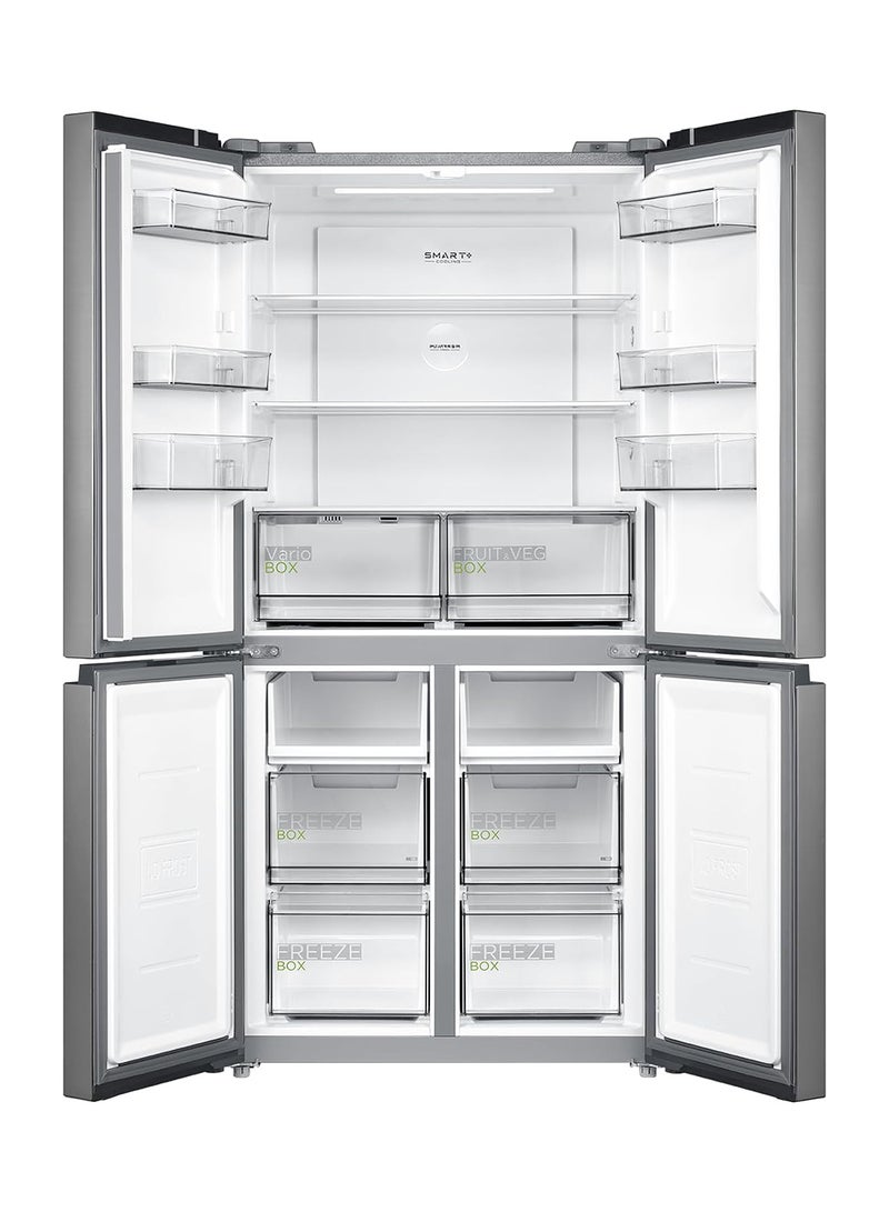 632L Gross 4 Door Premium Refrigerator, French Door With Smart Home Connect (Wi-Fi), Smart Sensor, Vario Box (3 Temp), Inverter Quattro Compressor, Multi-Temperature 632 L MDRF632FIG46D Silver - pnsku/N70077288V/45/_/1716870561/373d44b5-9000-420a-ba1a-6b16d77c9013