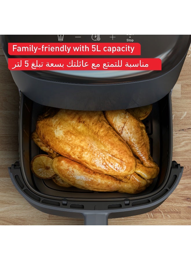 تيفال قلاية الهواء إيزي فراي ماكس | سعة 5 لتر | تكفي حتى ستة أشخاص - Image 4