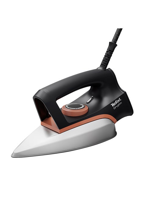 Dry Iron | Classical Plus | 1200 W | Fast Heat-Up | Easy-Gliding Soleplate | Lightweight | Temperature control | Black & Terracotta | 2 years warranty | FS3110M0 1200 W FS3110M0 Black/Terracotta
